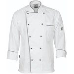 Classic Chefs Jacket Long Sleeve White