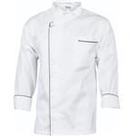 Chefs Unisex Cool Breeze Modern Jacket  Long Sleeve White