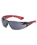 Bolle Rush Plus Platinum Safety Glasses Smoke Lens