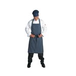 DNC BlueWhite Pinstripe Bib Apron 65 Polyester 35 Cotton 80cm x 86cm