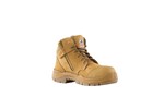 Steel Blue Parkes Zip Side Lace up Composite Boot