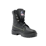 Steel Blue Jarrah Lace Up Boot Nitrile Sole