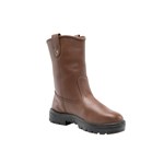 Steel Blue Heeler 250mm Calf Height Pull On Boot Nitrile Sole Redwood