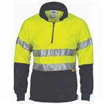 DNC Polar Fleece 12 Zip Jumper with 2 Hoop Reflective Tape
