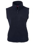 JBs Ladies Polar Fleece Vest 100 Polyester Low Pill