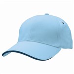 Sandwich Peak Cap Heavy Brushed Cotton