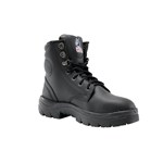 Steel Blue Ladies Argyle Lace Up Boot TPU Sole