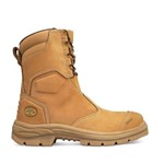 Oliver Boot ATs HiLeg Zip Sided Lace Up Boot Wheat