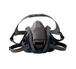 3M Silicon Half Face Respirator with Quick Release Medium