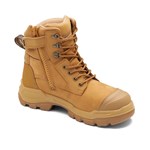 Blundstone ROTOFLEX 150mm Zip Sided Lace up Safety Boot Wheat
