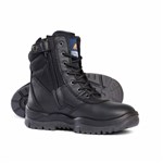 Mongrel High Leg Zip Side Boot Non Safety Black