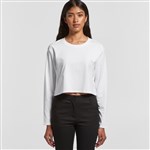 AS Colour Ladies Crop Long Sleeve Tee