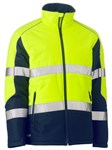 Bisley Hi Vis Puffer Jacket with Reflective Tape
