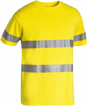 Bisley TShirt Short Sleeve 100 Cotton with Reflective Tape