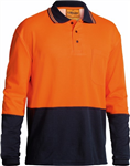 Bisley Polo Shirt Long Sleeve 52 Cotton 48 Polyester