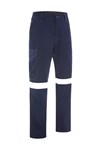 Bisley Flame Resistant Tencate Tecasafe Plus 580 Cargo Pant with Reflective 197gsm HRC 1 ATPV 67
