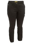 Bisley Ladies Cotton Cargo Cuffed Pants
