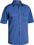 Bisley Metro Shirt Short Sleeve 65 Polyester 35 Cotton