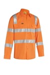 Bisley Mens Taped Bio Motion Shirt Orange