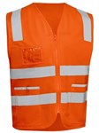 Bisley Taped Hi Vis Safety Zip Vest