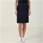 NNT Ladies Poly Viscose Gaberdine Flex Waist Pleat Skirt