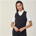 NNT Ladies Pure Wool Textured Panel Vest