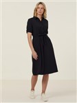 NNT Ladies Heavy Stretch Georgette Shirt Dress