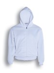 Bocini Kids Zip Front Fleece Hoodie