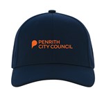 Premium American Twill College Cap Navy including Penrith City Council Embroidered logo