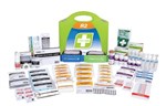 Fast Aid First Aid R2 Construction Max Kit Portable Plastic 125 Persons