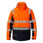 Flame Buster FR Hi Vis Wet Weather Segmented Reflective Jacket