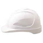 ProChoice Hard Hat V9 Unvented Pushlock Harness White