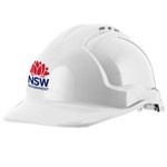 ProChoice Vented Type 1 Hard Hat including Transport NSW Logo Printed on Front
