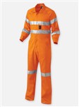King Gee HiVis Lightweight Reflective Drill Work Overalls