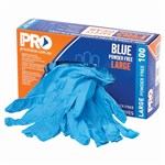 ProChoice Disposable Nitrile Glove Powder Free Blue