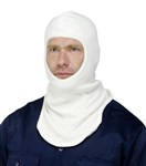 Nomex Balaclava with Eye Holes White