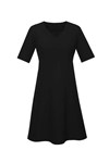 Biz Corporates Ladies Siena Extended Short Sleeve Dress