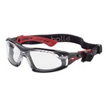 Bolle Rush Plus Platinum Safety Glasses with Positive Seal Clear Lens