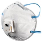3M P2 Cupped Particulate Respirator with valve
