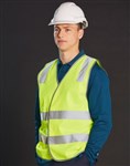 Australian Industrial Wear Safety Vest with Shoulder Tapes