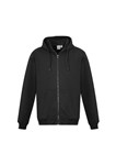 Biz Collection Mens Crew Full Zip Hoodie PolyCotton Fleece