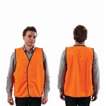 Pro Choice Safety Vest Nylon Orange