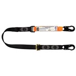 Linq Elite Single Leg Shock Absorbing 2M Adjustable Lanyard with Hardware SN X 2