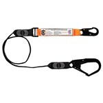 Linq Elite Single Leg Shock Absorbing Webbing Lanyard with Hardware SN  SD