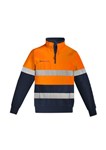 Syzmik Flame Resistant Arc Rated 14 Zip Brushed Fleece Windcheater with Reflective Tape