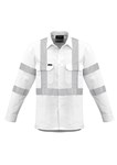 Syzmik Mens Bio Motion X Back Shirt White